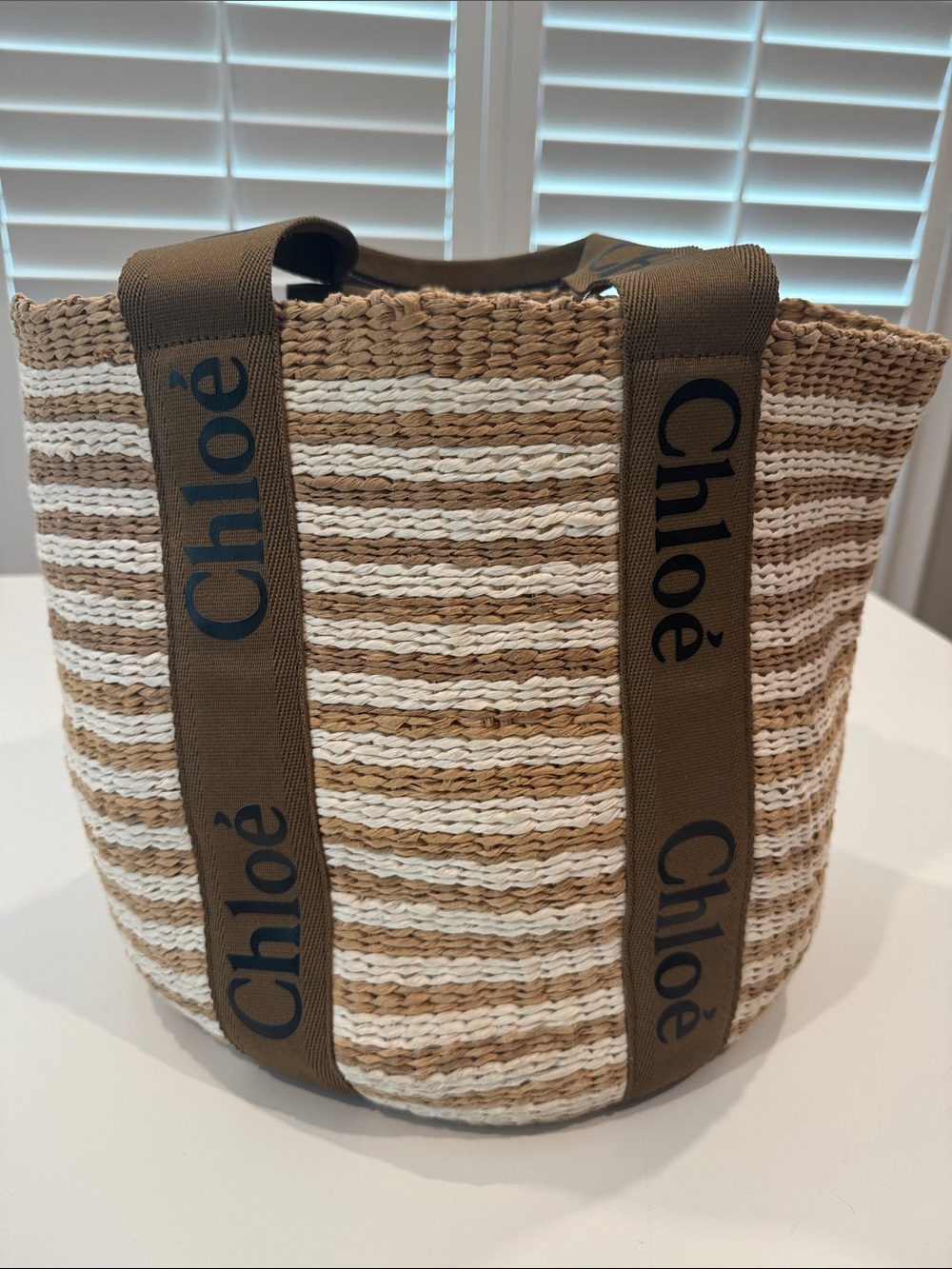 Chloe Mifuko large Woody Basket Tote